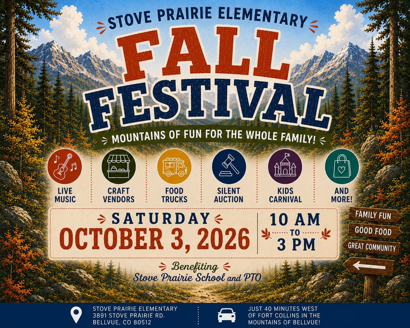 Stove Prairie Fall Festival!!!