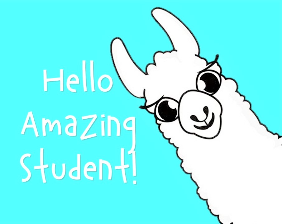 Hello Amazing Student! 