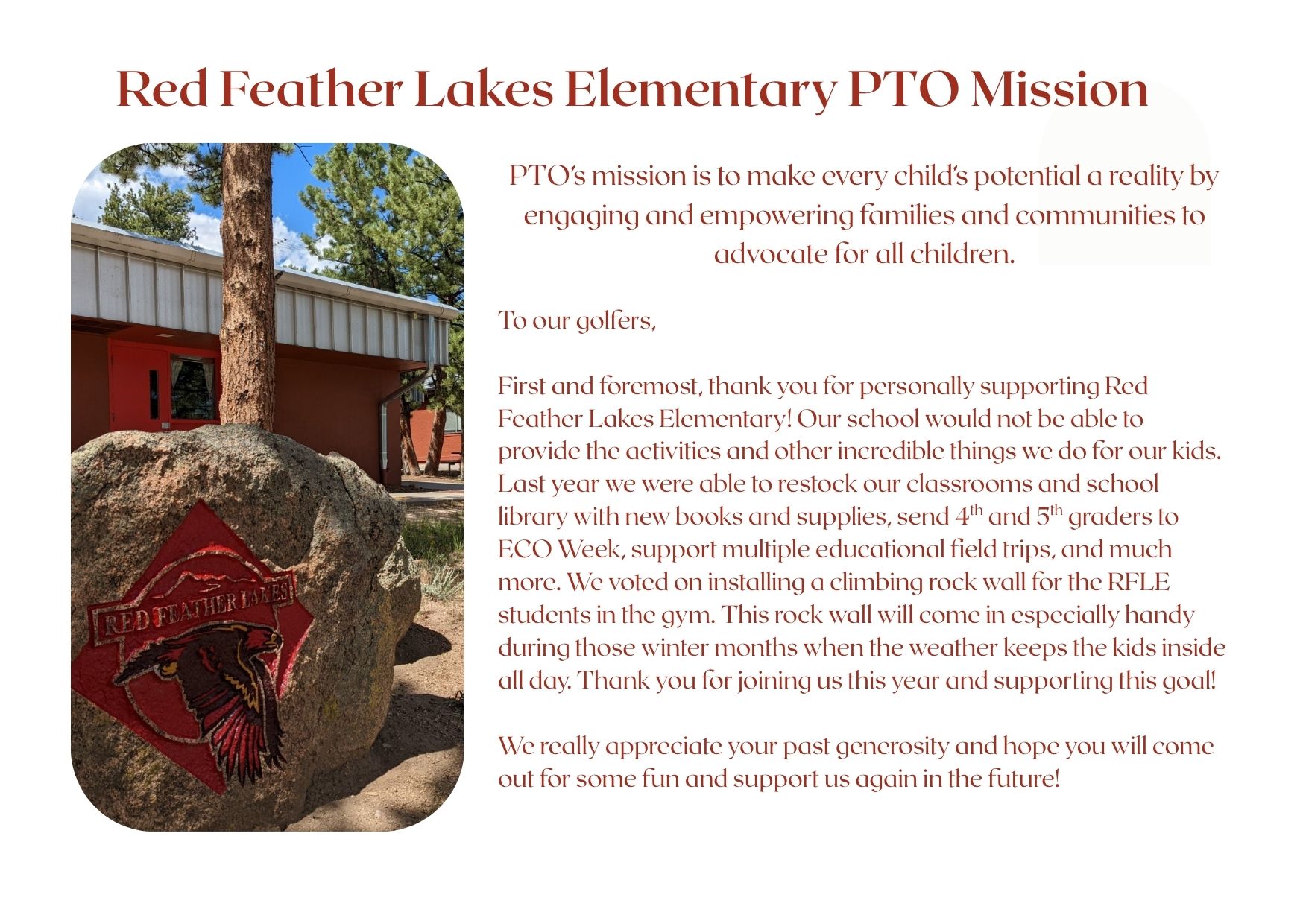 PTO Mission Statement